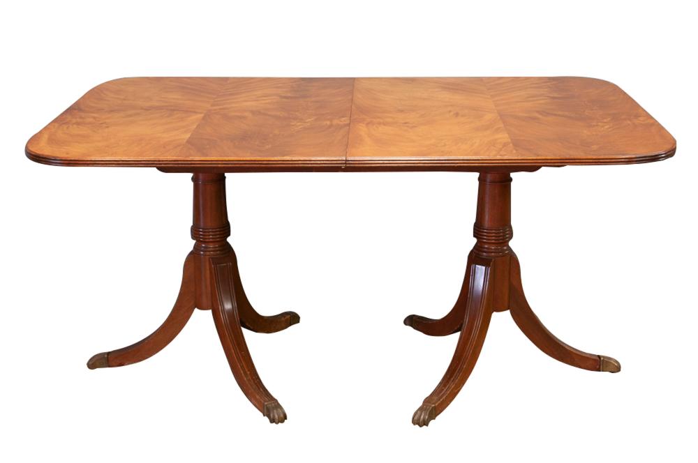 GEORGIAN STYLE MAHOGANY TWIN