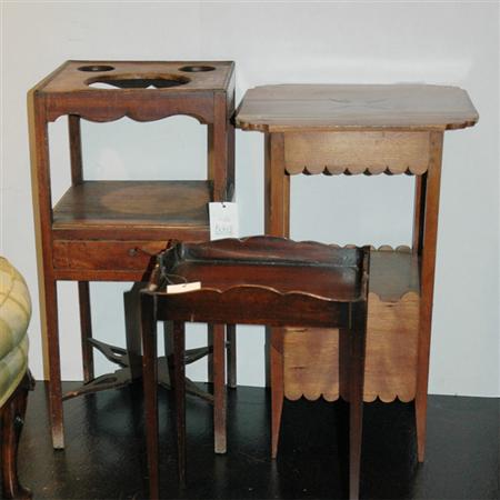 Georgian Style Mahogany Washstand