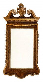 GEORGIAN-STYLE MIRROR 19TH CEN