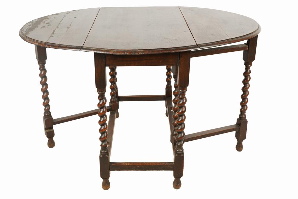 GEORGIAN-STYLE OAK GATE LEG