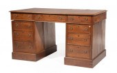 GEORGIAN-STYLE OAK PARTNER'S D