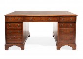 GEORGIAN-STYLE OAK PARTNER'S D