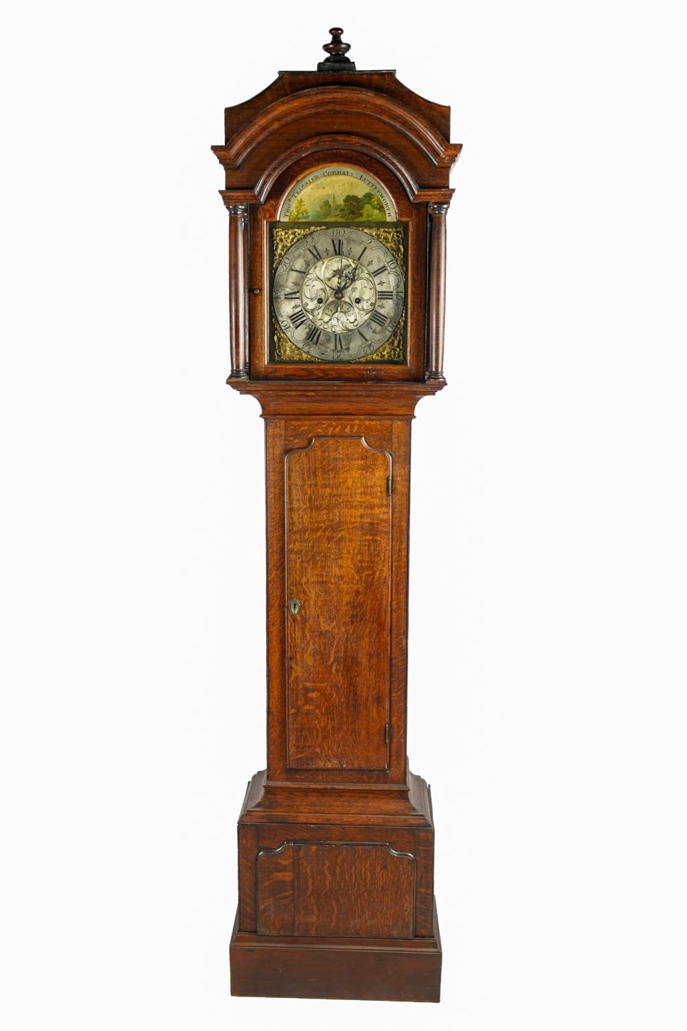GEORGIAN STYLE OAK TALL CASE