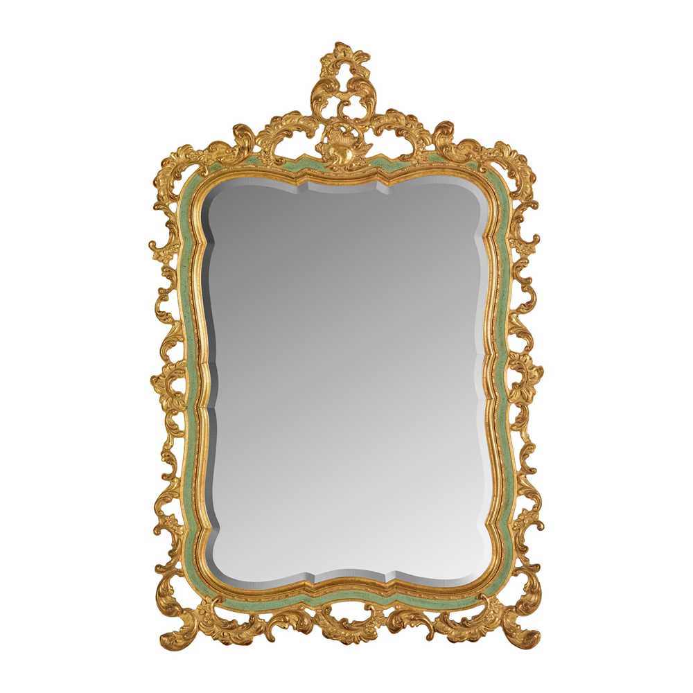 GEORGIAN STYLE PAINTED AND GILTWOOD