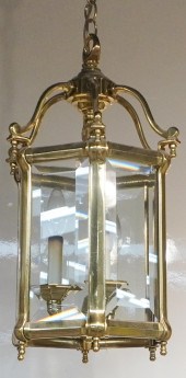 GEORGIAN STYLE POLISHED BRASS