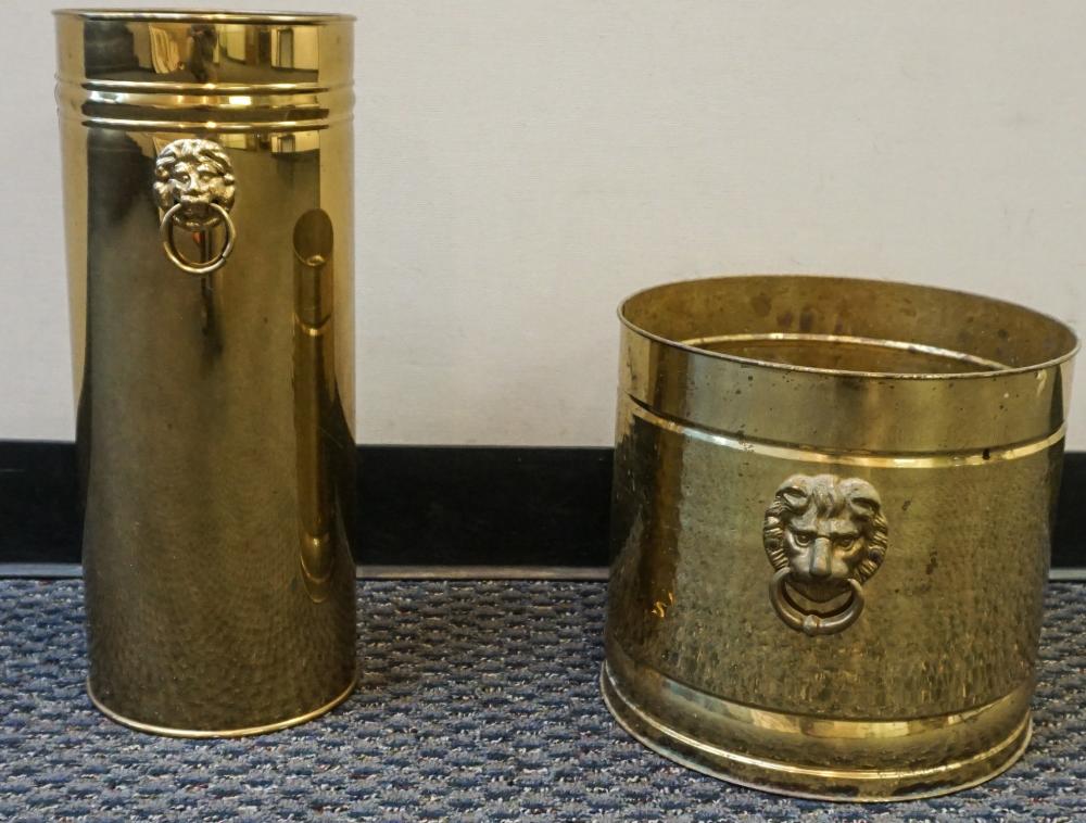 GEORGIAN STYLE POLISHED BRASS