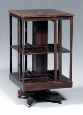 Georgian style rotating book s