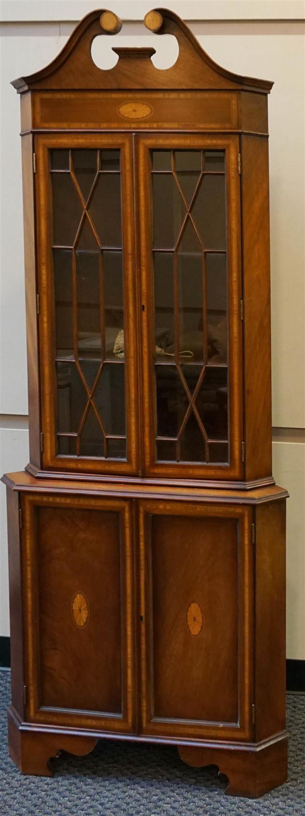 GEORGIAN STYLE SATINWOOD INLAID