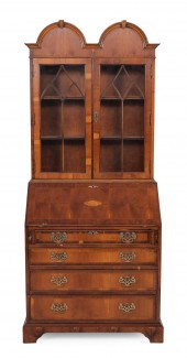 GEORGIAN-STYLE SECRETARY BOOKC