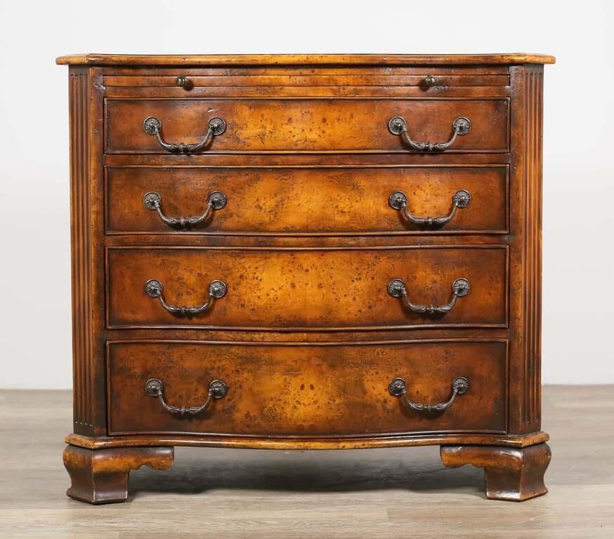 GEORGIAN STYLE SERPENTINE FRONT