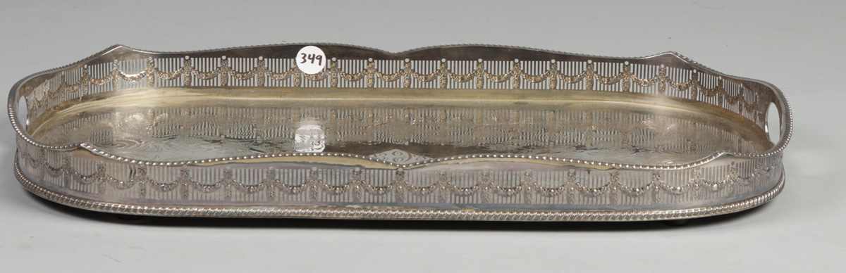 Georgian style Sheffield plate