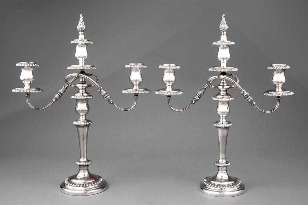 GEORGIAN-STYLE SILVERPLATE