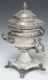 GEORGIAN STYLE SILVERPLATE HOT