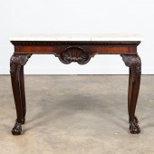 GEORGIAN STYLE SIX-LIGHT CRYST
