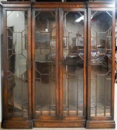 GEORGIAN STYLE STAINED OAK BRE
