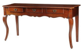GEORGIAN STYLE THREE-DRAWER DR