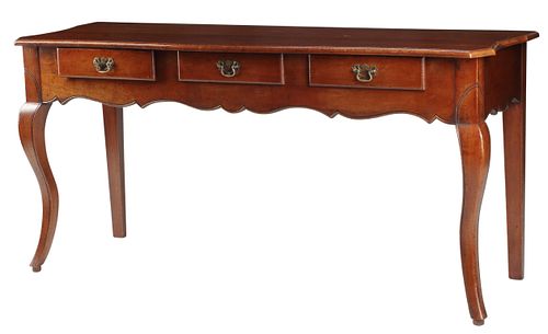 GEORGIAN STYLE THREE-DRAWER DRESSER
