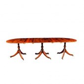 GEORGIAN STYLE THREE PEDESTAL