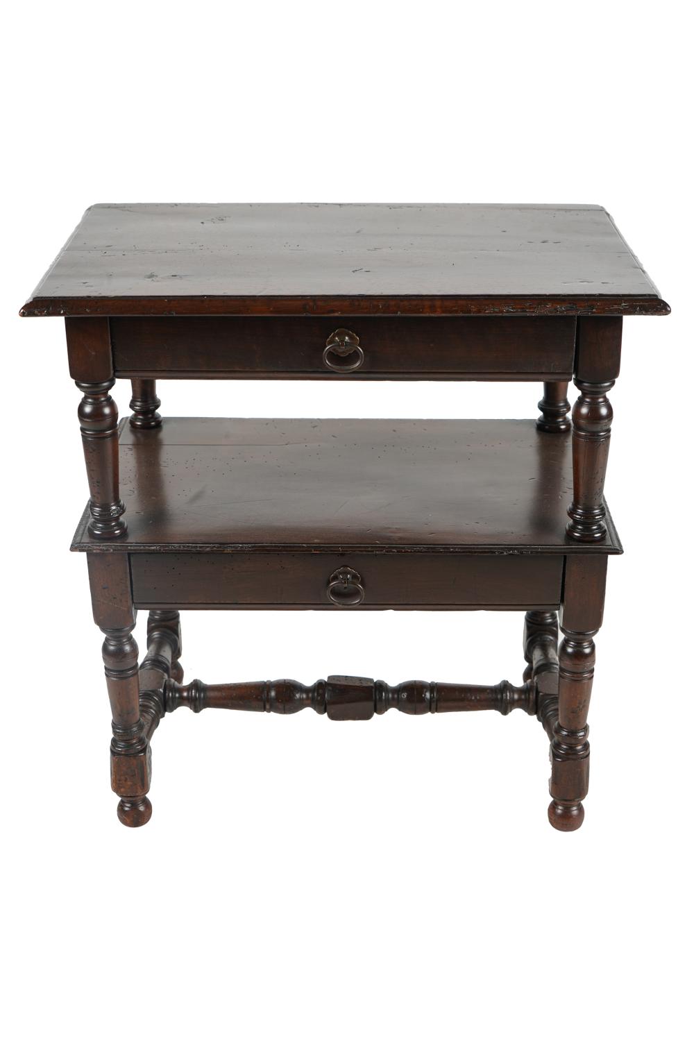 GEORGIAN STYLE TIERED MAHOGANY
