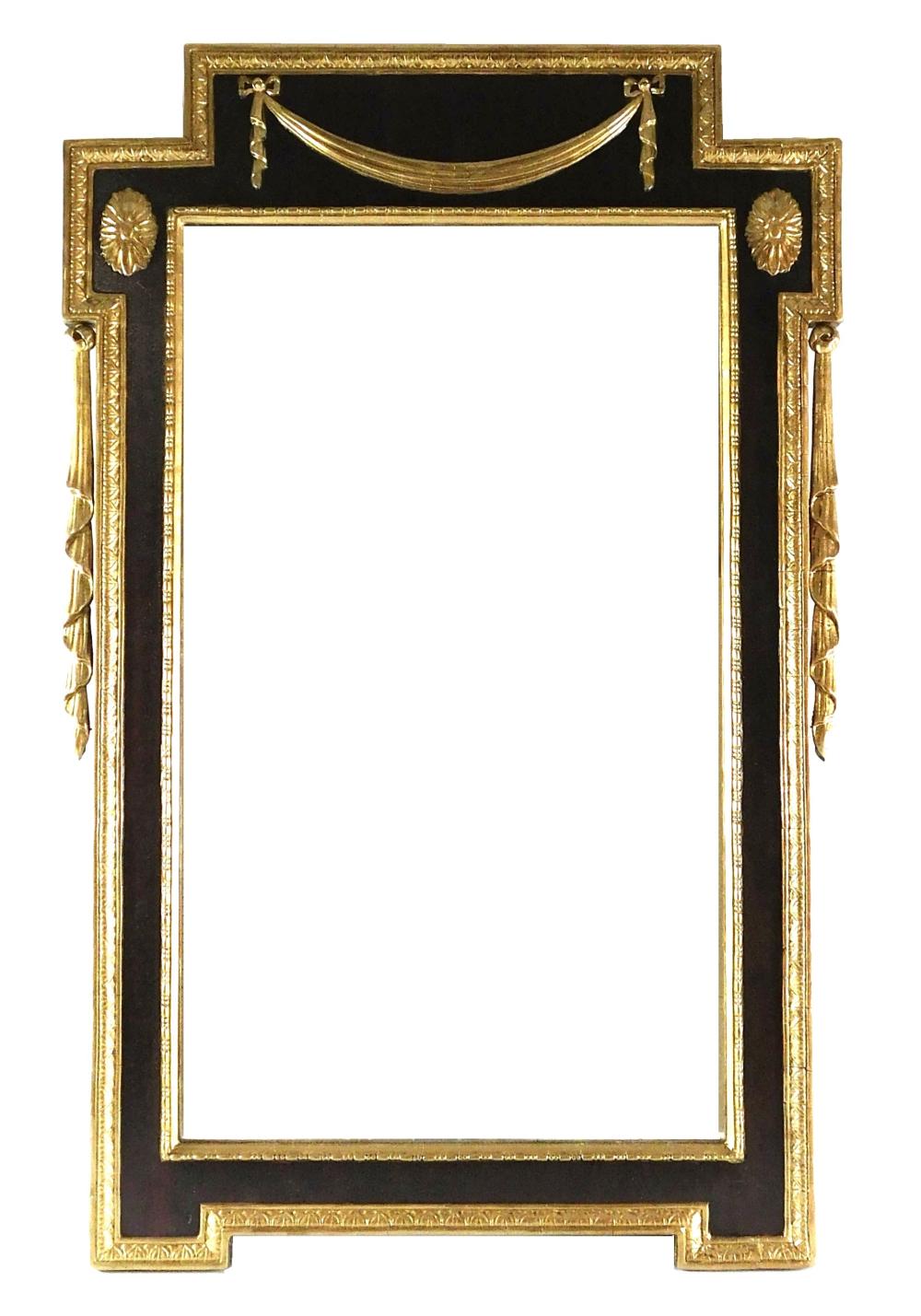 GEORGIAN STYLE WALL MIRROR, C.