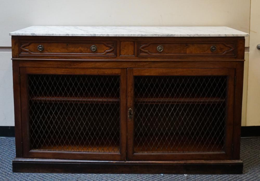 GEORGIAN STYLE WALNUT AND