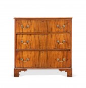 GEORGIAN STYLE WALNUT CROSSBAN