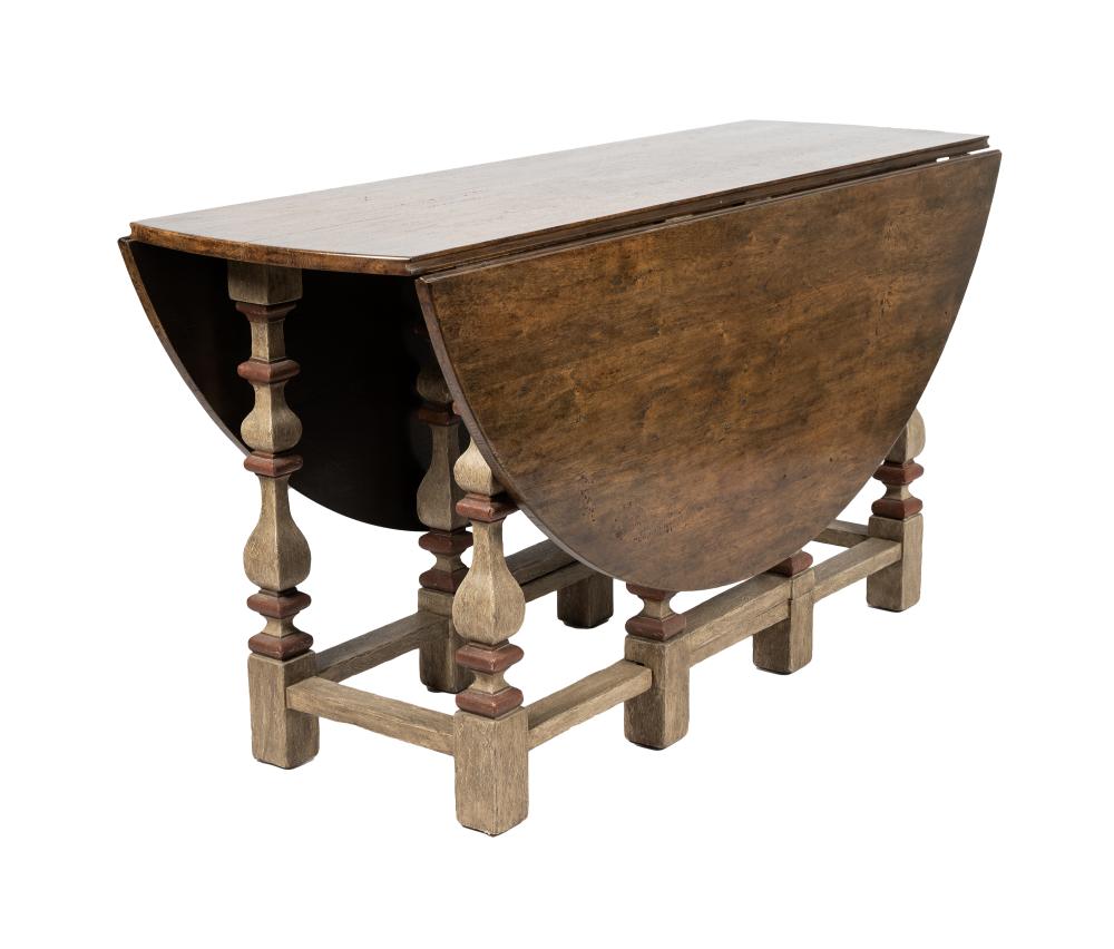 GEORGIAN STYLE WALNUT DROP LEAF