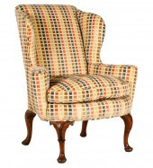 GEORGIAN-STYLE WING CHAIRcover