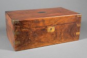GEORGIAN WALNUT LAP DESKGeorgi