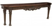 GEORGIAN WELL-CARVED MAHOGANY