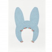GEORGIE HOPTON, "GREY BLUE BUN