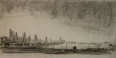 GERALD K. GEERLINGS DRYPOINTGe
