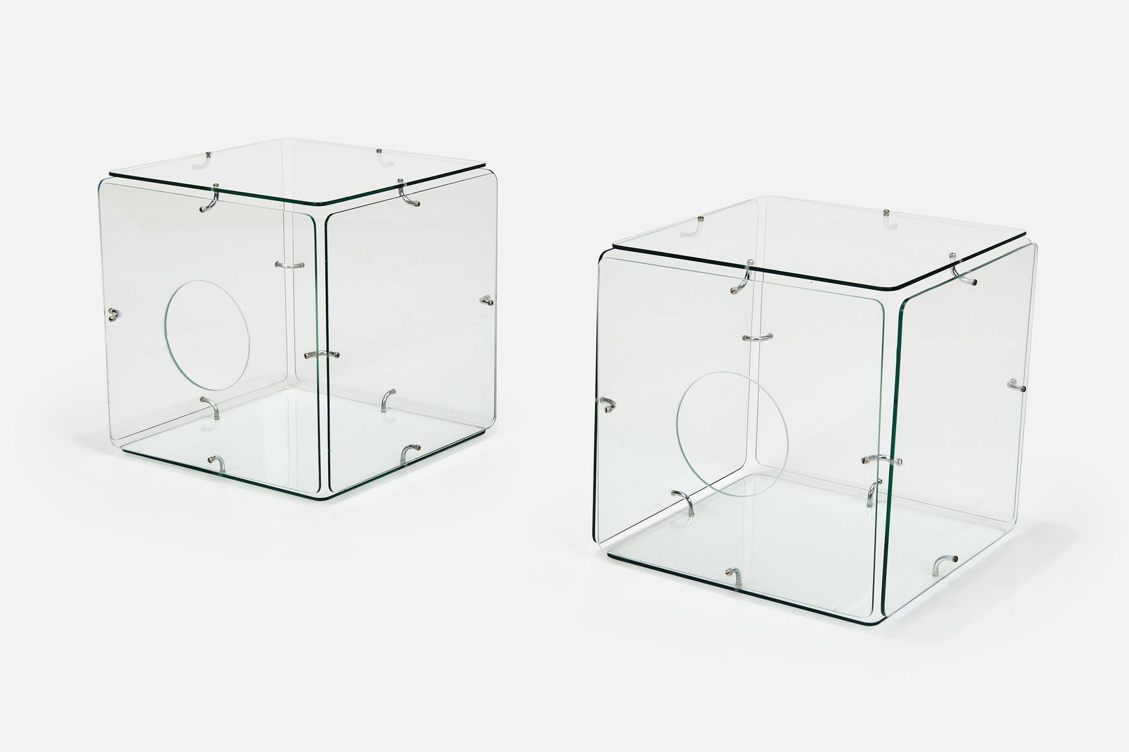 GERALD MCCABE, 'CUBE' SIDE TABLES