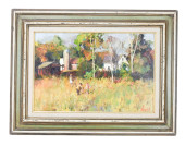 GERALD MERFELD SIGNED PAINTING