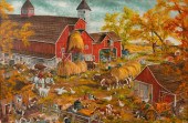 GERALD NEES "PUTTING HAY FOR T