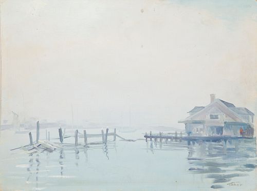 GERALD TABER OIL ON ARTIST'S