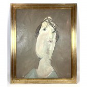 GERALD TISSERAND 1963 Oil Pain