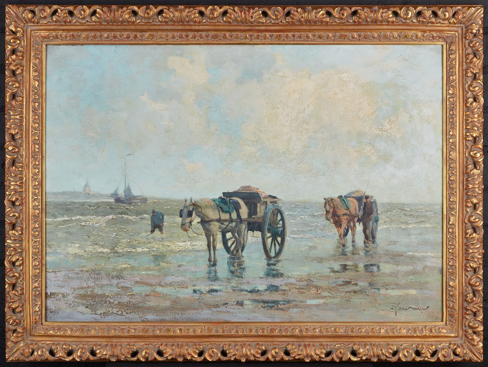 GERARD DELFGAAUW, HORSES AND