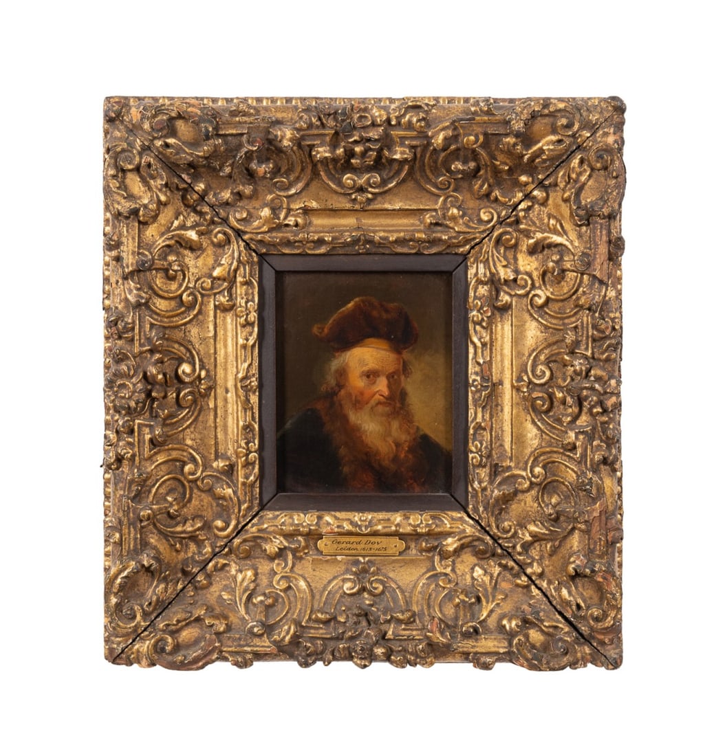 GERARD DOU GILT FRAMED SMALL
