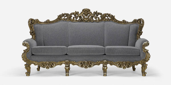 Gérard Garouste. Sofa from the