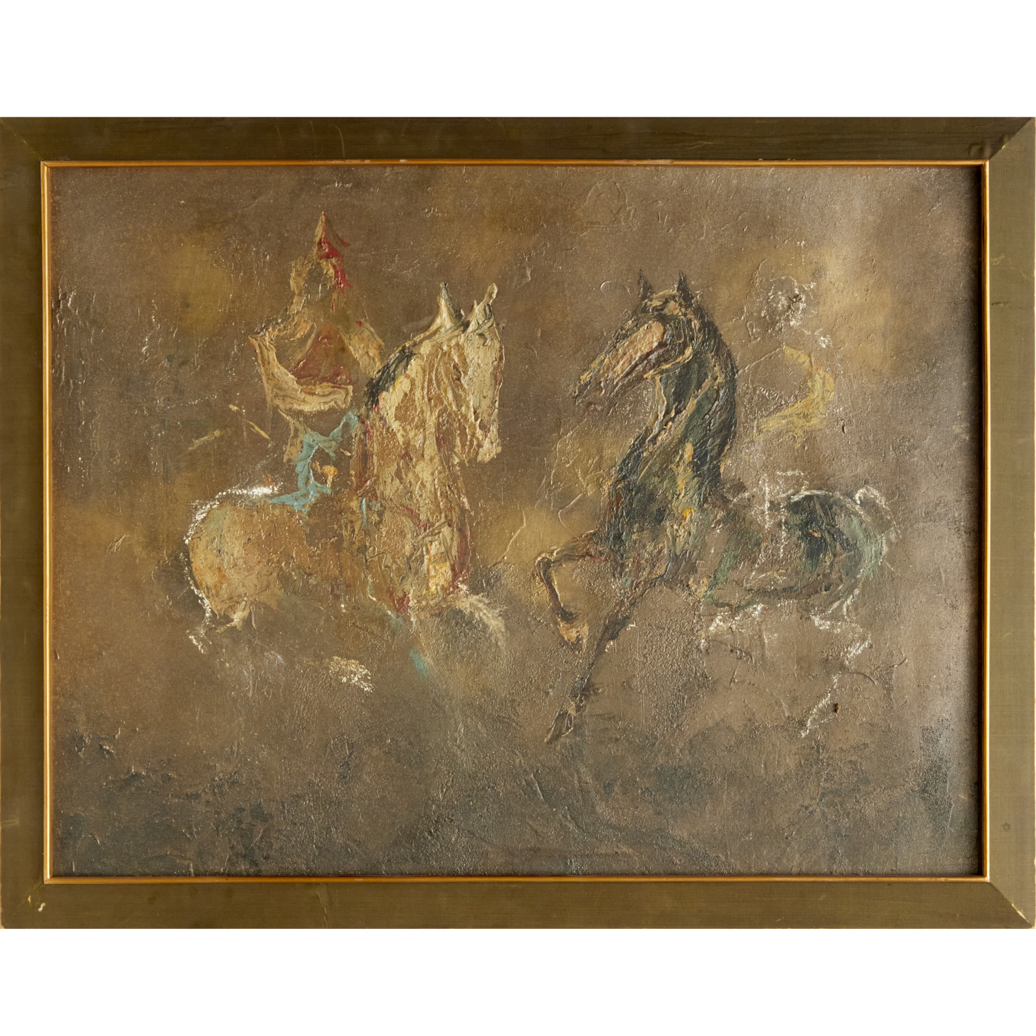 GERARD HENDERSON, OIL ON CANVAS