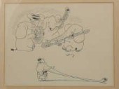 Gerard Hoffnung. A cartoon dra