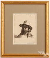 GERARD LESLIE BROCKHURST ETCHI