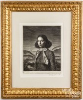 GERARD LESLIE BROCKHURST SIGNE