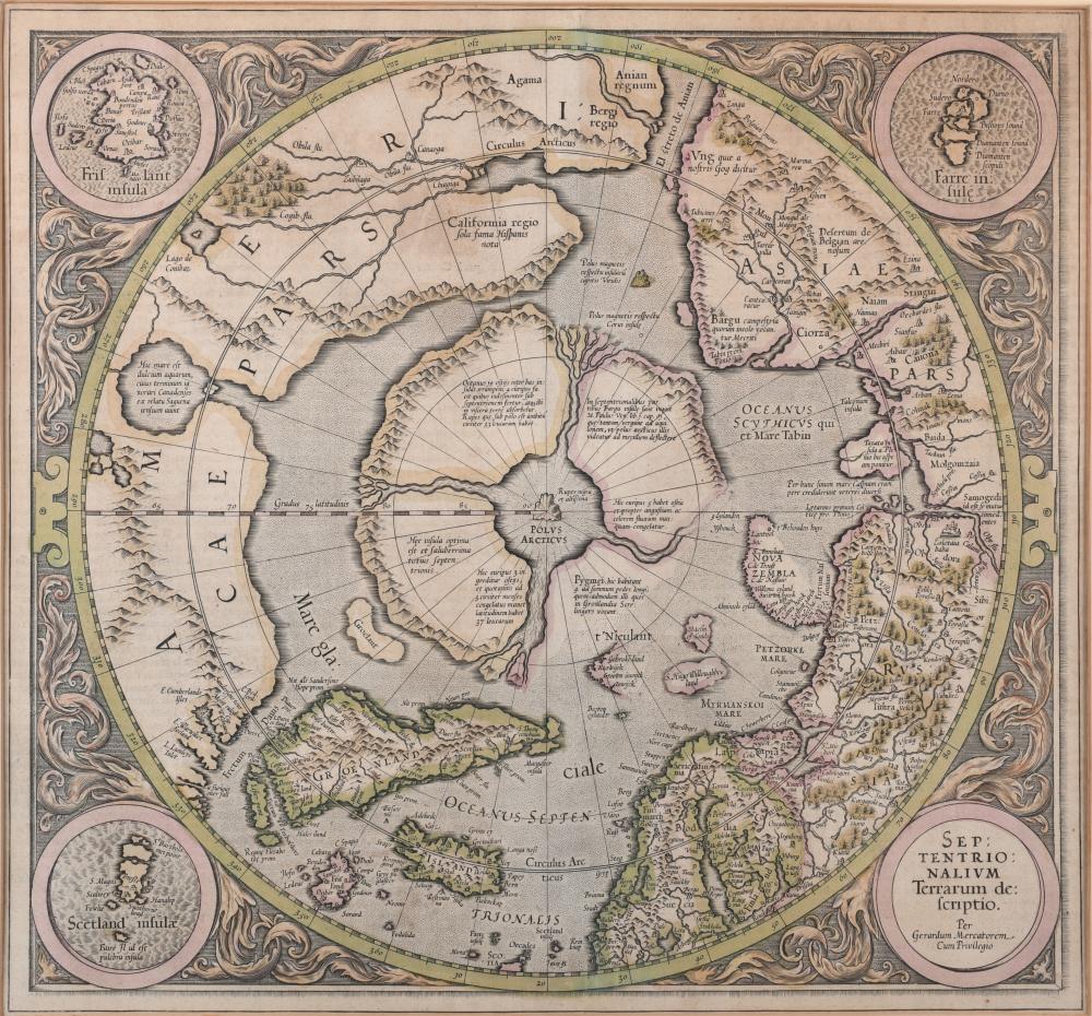 GERARD MERCATOR, FLEMISH 1512-1594,