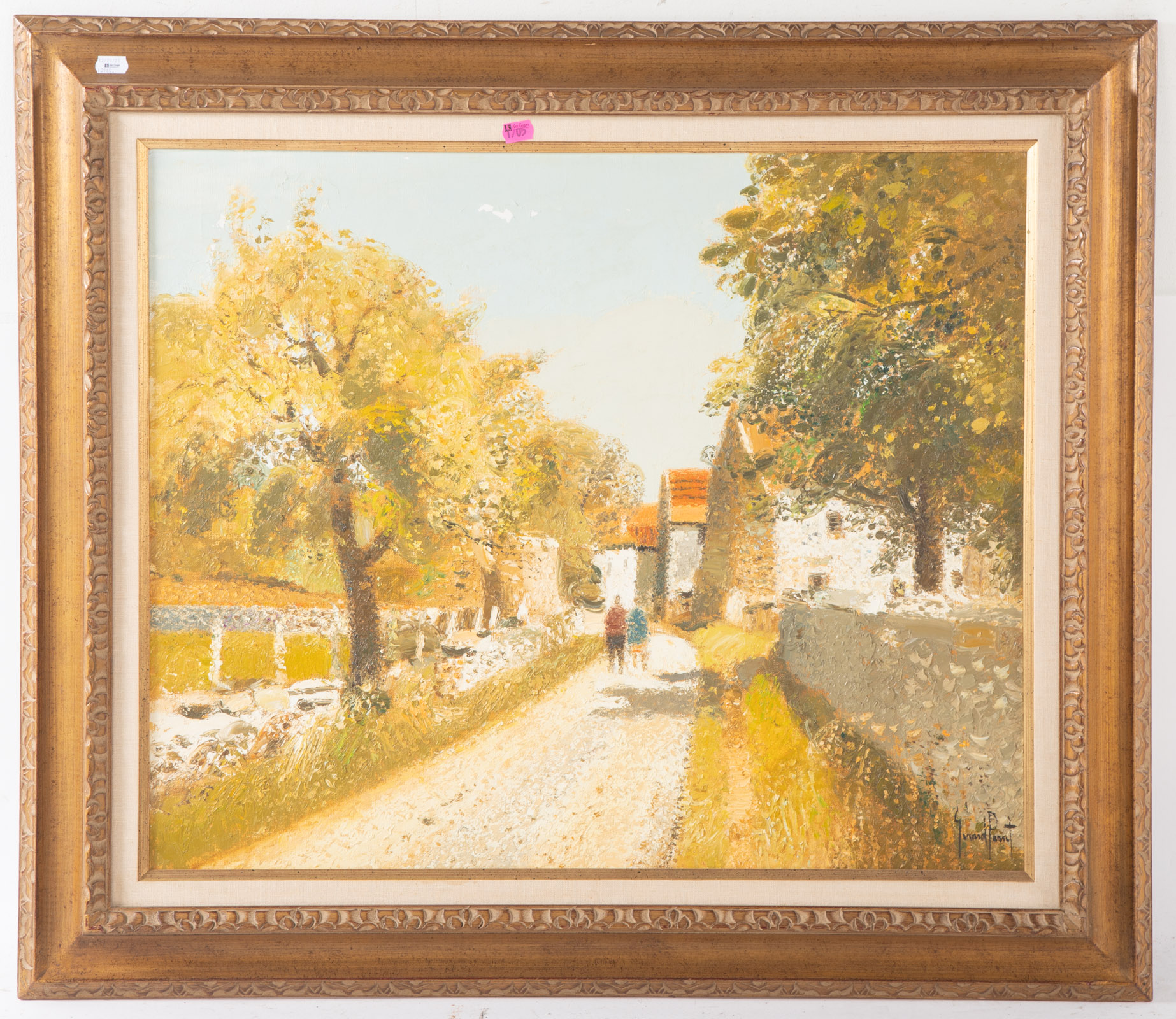 GERARD PASSET. "PROMENADE DANS LE