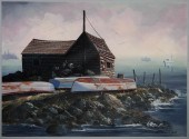 GERARD ROBILLARD, ACRYLIC SEAS