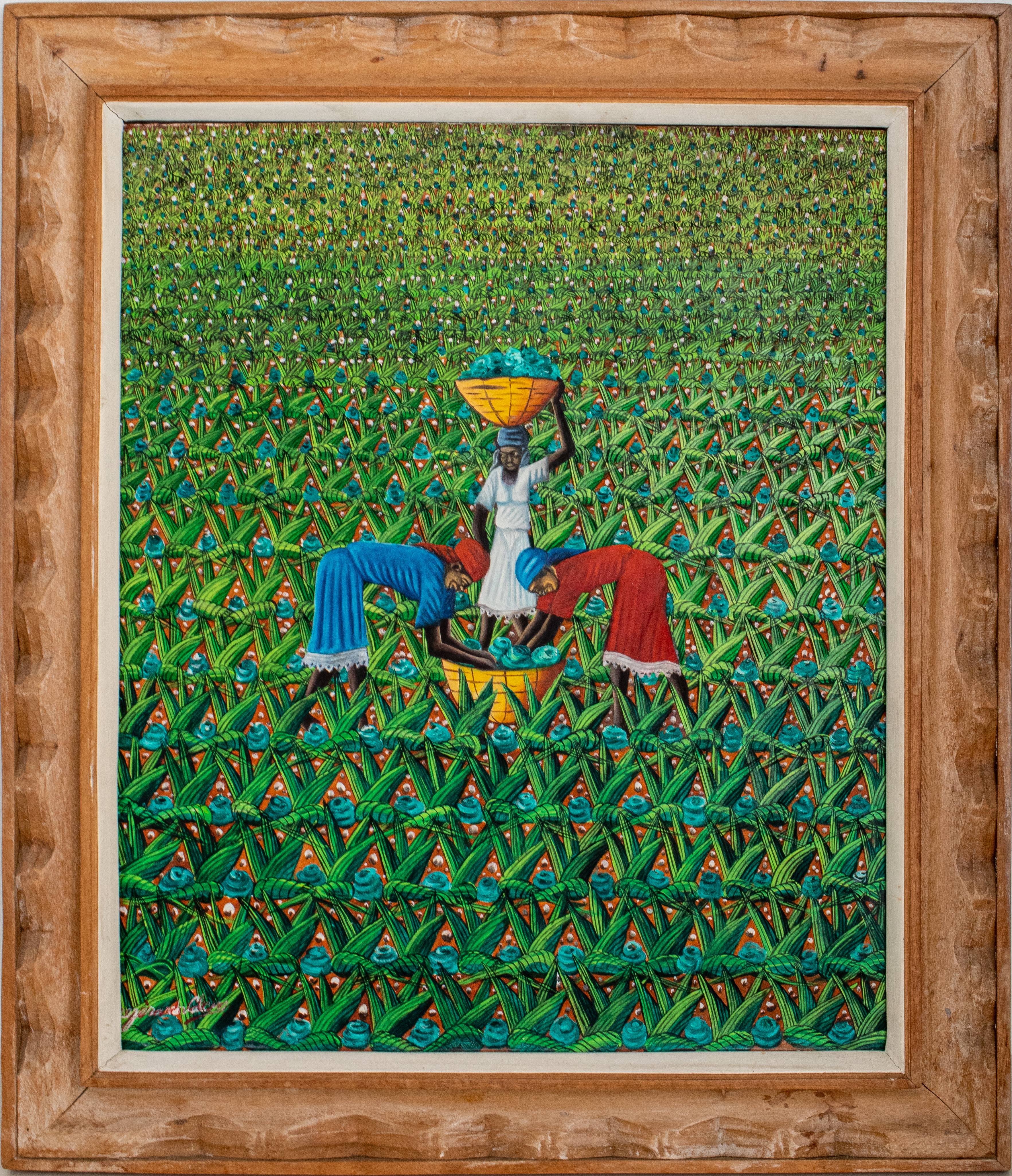 GERARD VALCIN HAITIAN FOLK PAINTING