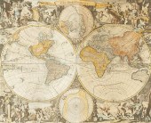 Gerard Valck Double-Hemisphere