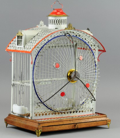 GERBIL CAGE Early 1880's tin